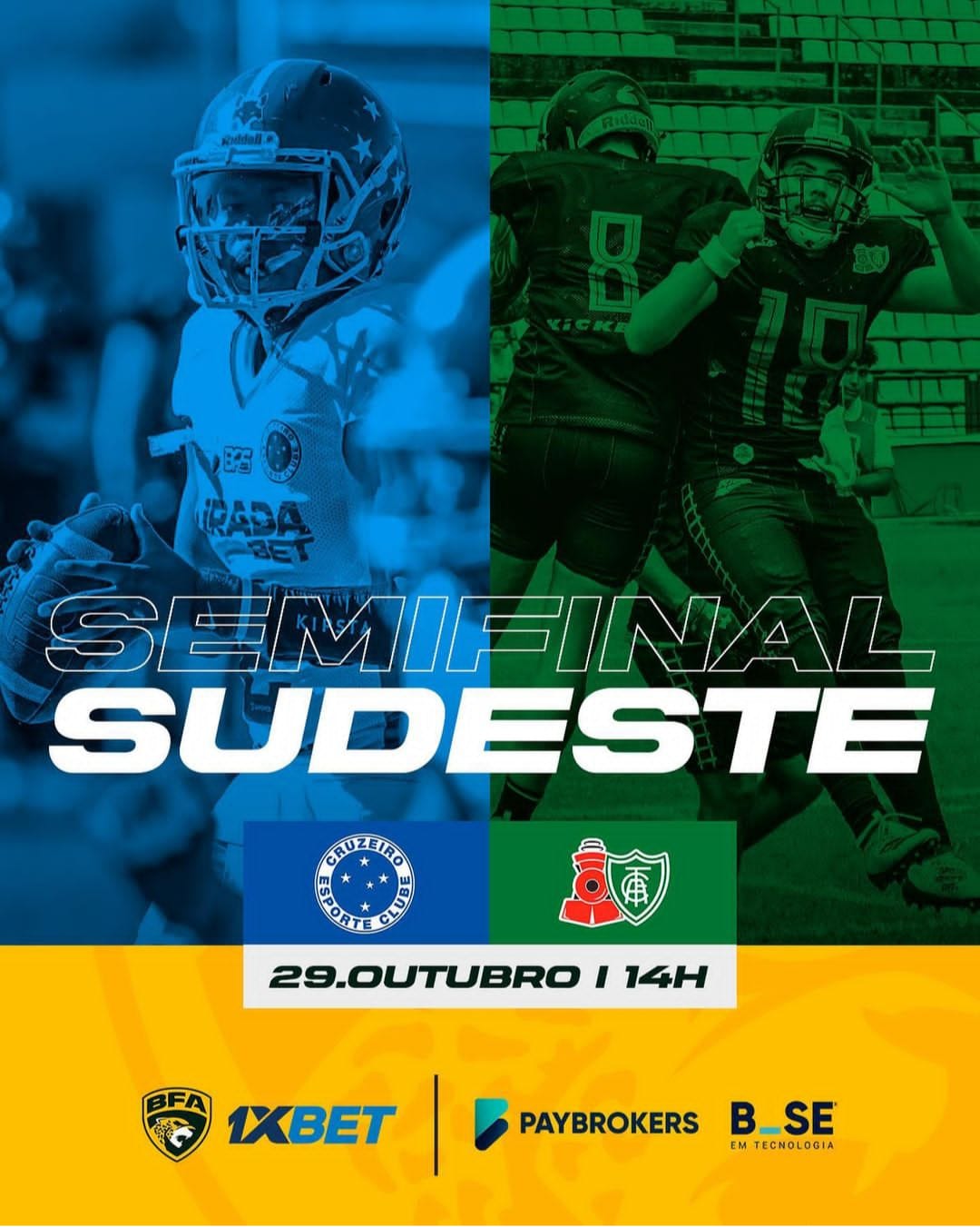 Cruzeiro FA 34 x 22 America Locomotiva - Cruzeiro na final da Conf. Sudeste