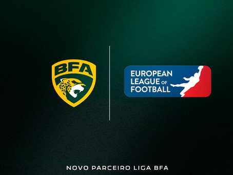 Liga BFA e European League of Football anunciam parceria